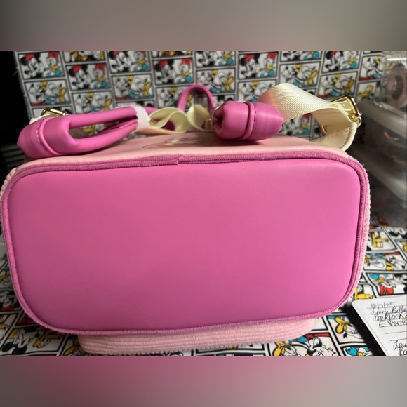 Loungefly Disney Parks Toy Story Lotso Bear Mini Backpack Scented 🍓NWT 2025 - Picture 14 of 15